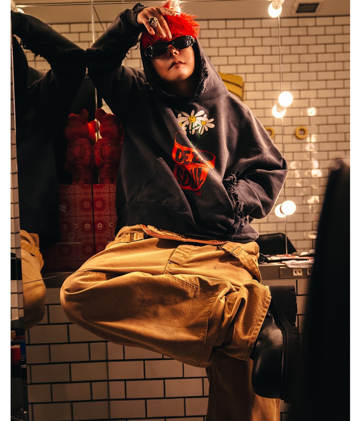 DLS_HOODIE/DE LA SOUL | SAINT Mxxxxxx(セント マイケル) / トップス