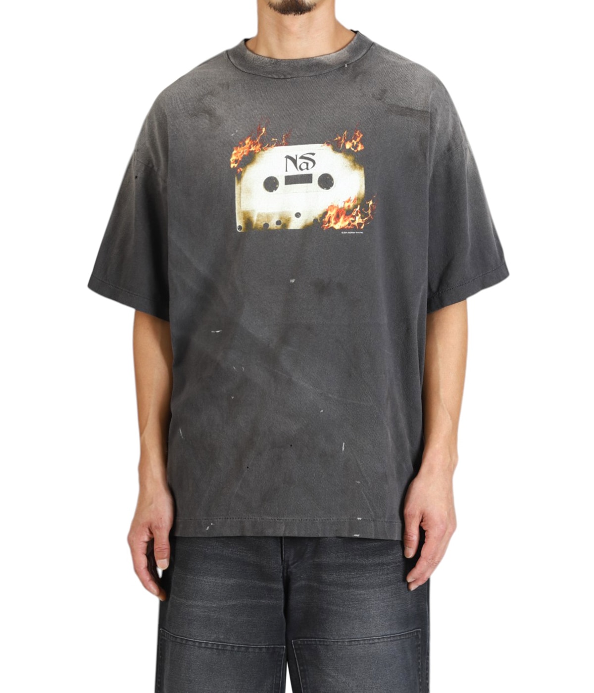 日本限定　セントマイケル SAINT MICHAEL × NAS コラボTシャツ SAINT M×××××× (セントマイケル) × NAS NAS_SS TEE | 公式通販