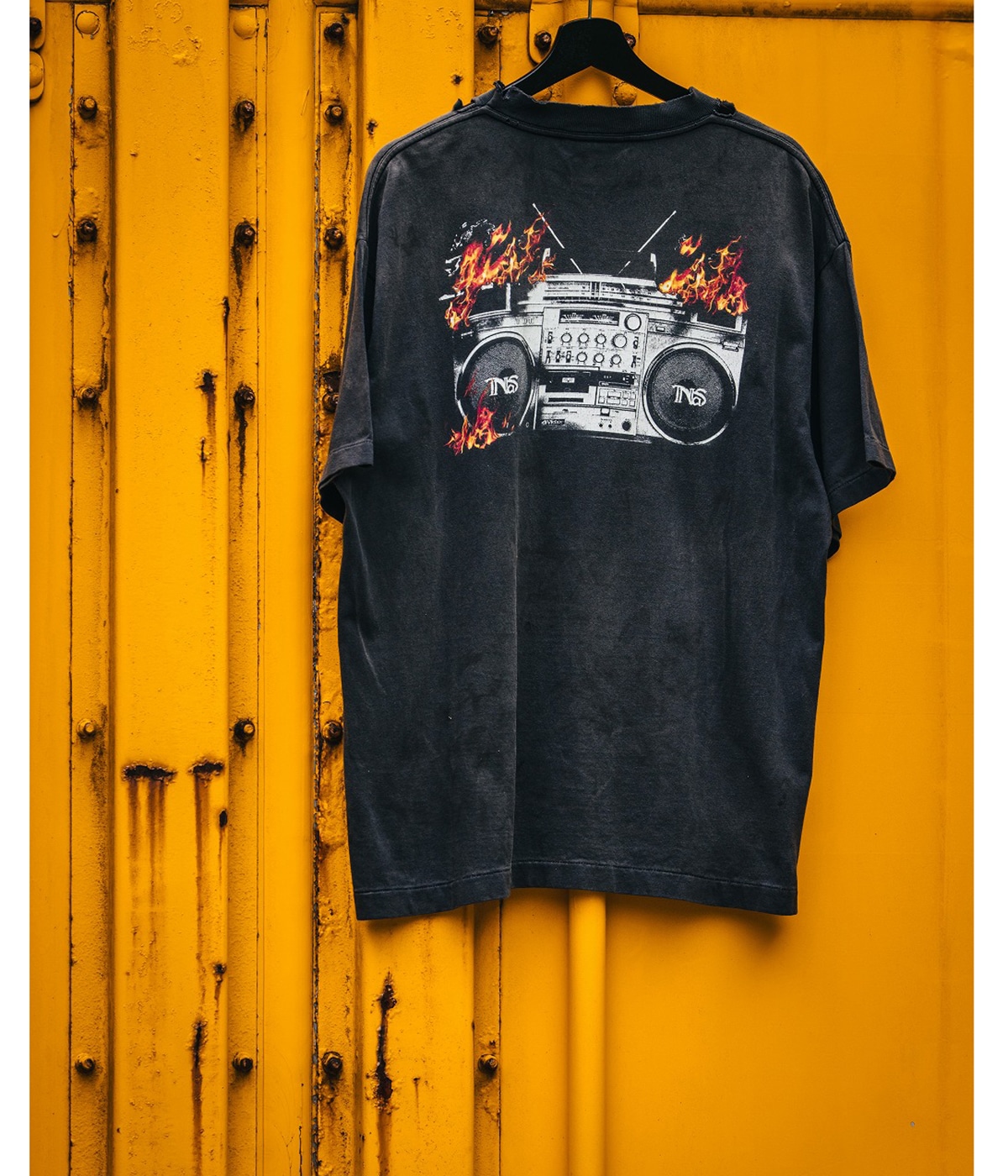 日本限定　セントマイケル SAINT MICHAEL × NAS コラボTシャツ 日本限定 セントマイケル SAINT MICHAEL × NAS コラボTシャツ SAINT M×××