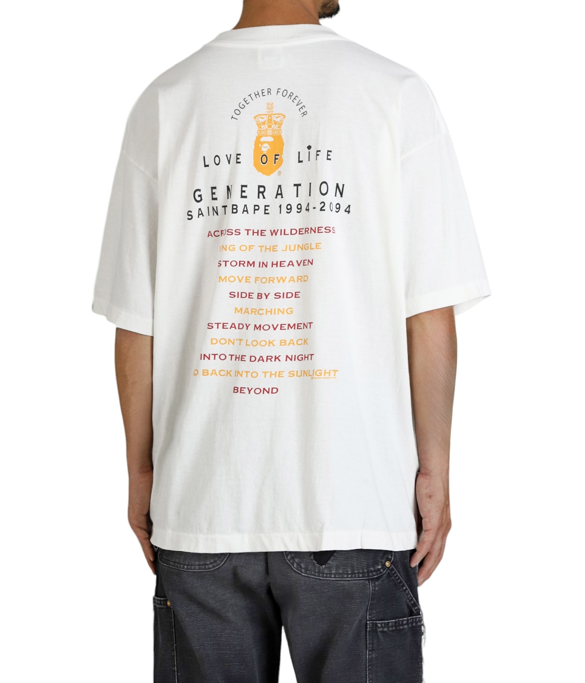 BAPE_SS TEE/GENERATION | SAINT Mxxxxxx(セント マイケル