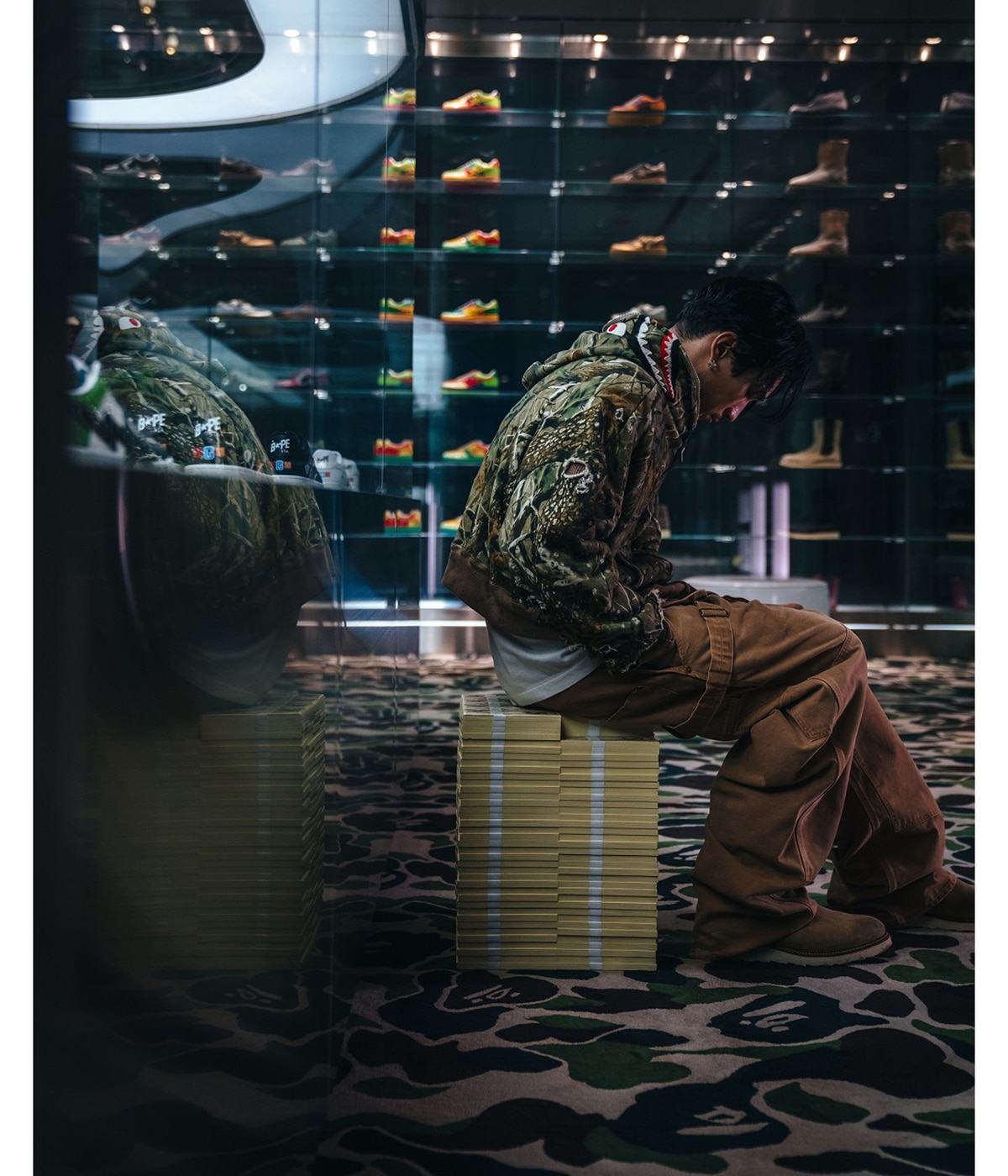 BAPE_ZIP HOODIE/SAHARK | SAINT Mxxxxxx(セント マイケル) / トップス