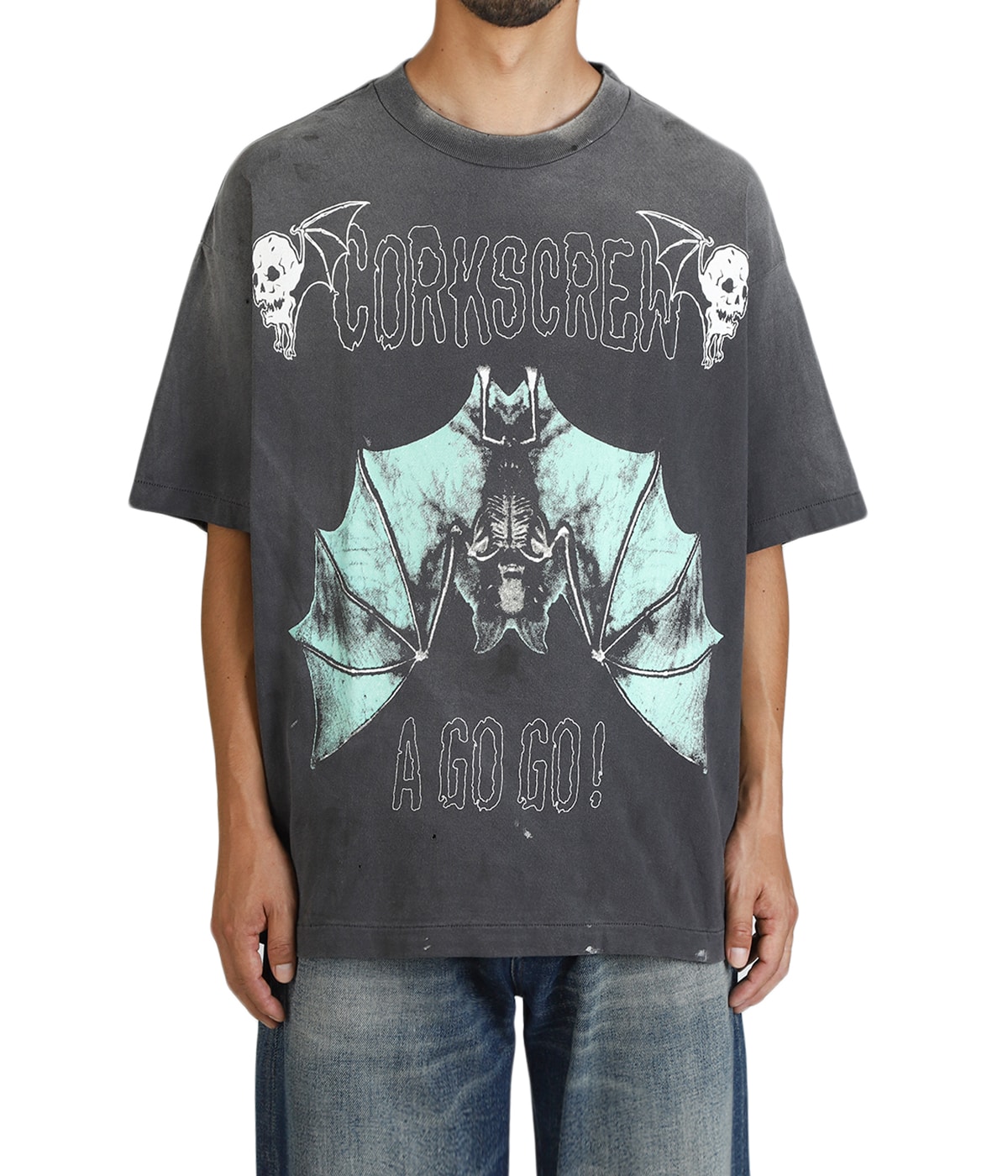 黒夢★SAINT Mxxxxxx セントマイケル Tシャツ Lサイズ SAINT Mxxxxxx/セントマイケル】Tシャツ SM-YS1-0000-001