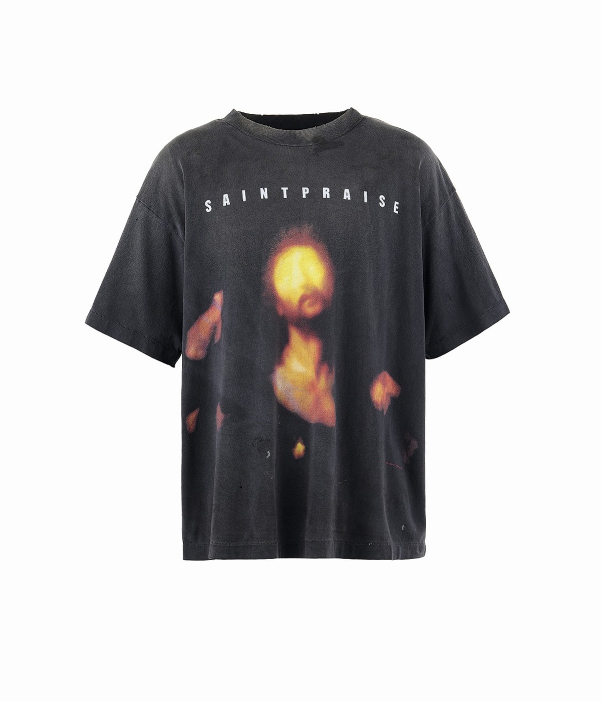 【定価10000円】19soEyeknow 1980 ブラック Tシャツ SS TEE/SAINT PRAISE | SAINT Mxxxxxx(セント マイケル