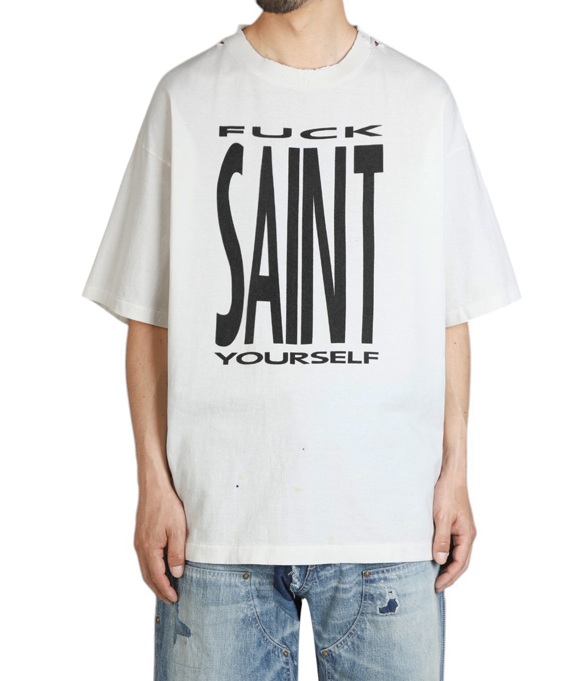 セントマイケル　Tシャツ　Saint Yourself L SAINT Mxxxxxx 【セント マイケル】 SS TEE/SAINT YOURSELF