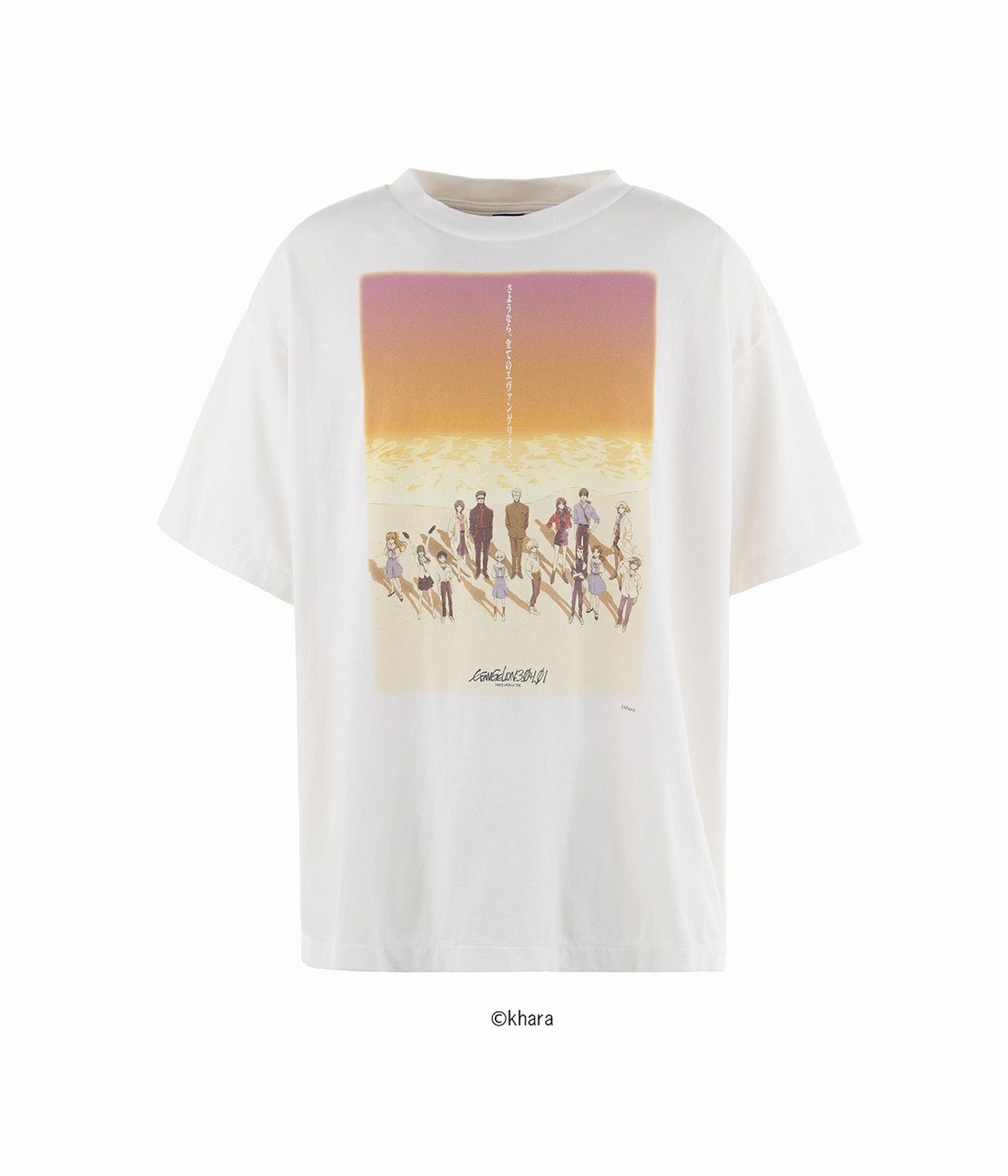 エヴァ × セントマイケル EV_SS TEE/WHITE / WHT EV_SS TEE | SAINT Mxxxxxx(セント マイケル) / トップス