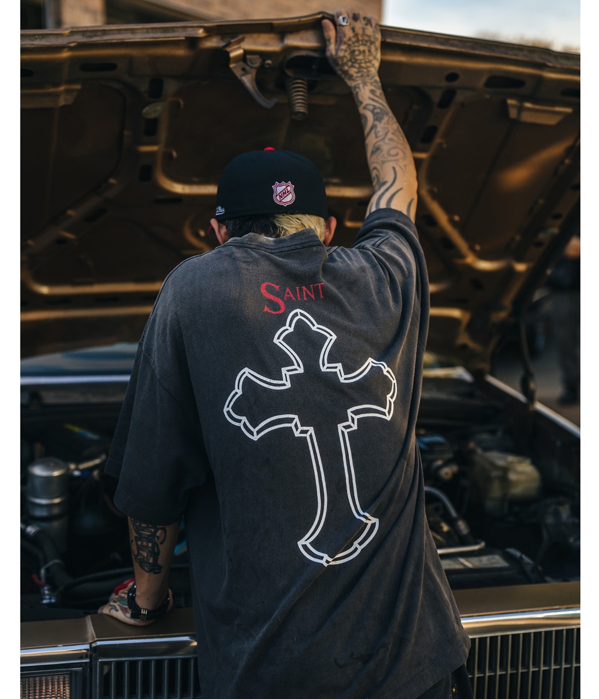 Ｔシャツ 長袖12AAA eminem 2pac M2枚　michael 未使用 2PC_SS TEE/2PAC | SAINT Mxxxxxx(セント マイケル) / トップス