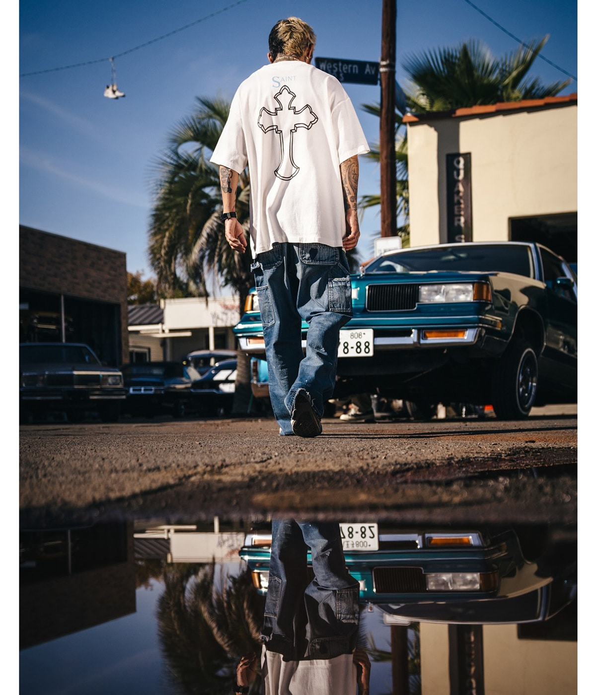 2PC_SS TEE/2PAC | SAINT Mxxxxxx(セント マイケル) / トップス