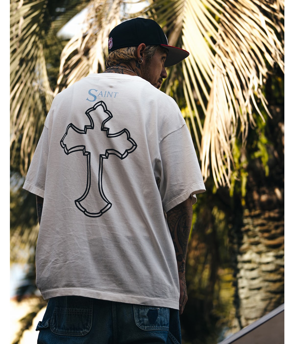 Ｔシャツ 長袖12AAA eminem 2pac M2枚　michael 未使用 2PC_SS TEE/2PAC | SAINT Mxxxxxx(セント マイケル) / トップス