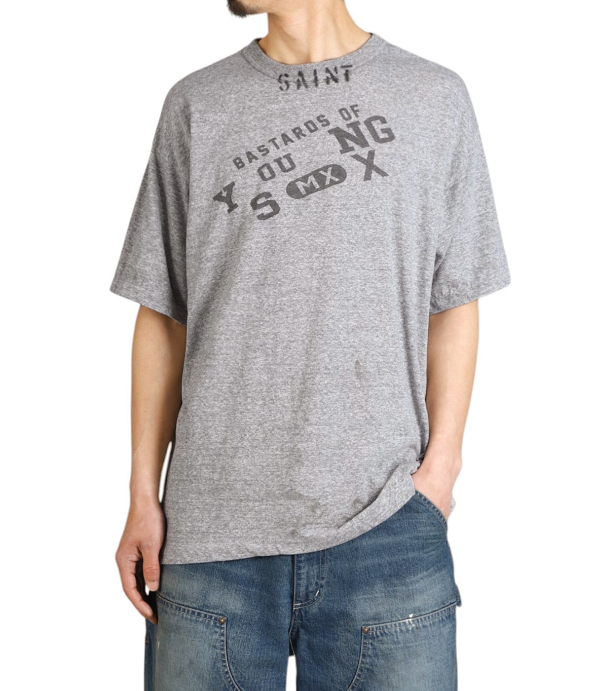 ささ BJ_SS TEE/YOUNG | SAINT Mxxxxxx(セント マイケル) / トップス