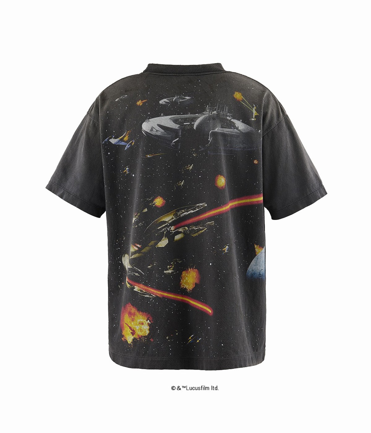 希少コラボ セントマイケル x スターウォーズ Tシャツ ANAKIN SAINT Mxxxxxx x STAR WARS SW_SS TEE ANAKIN Black