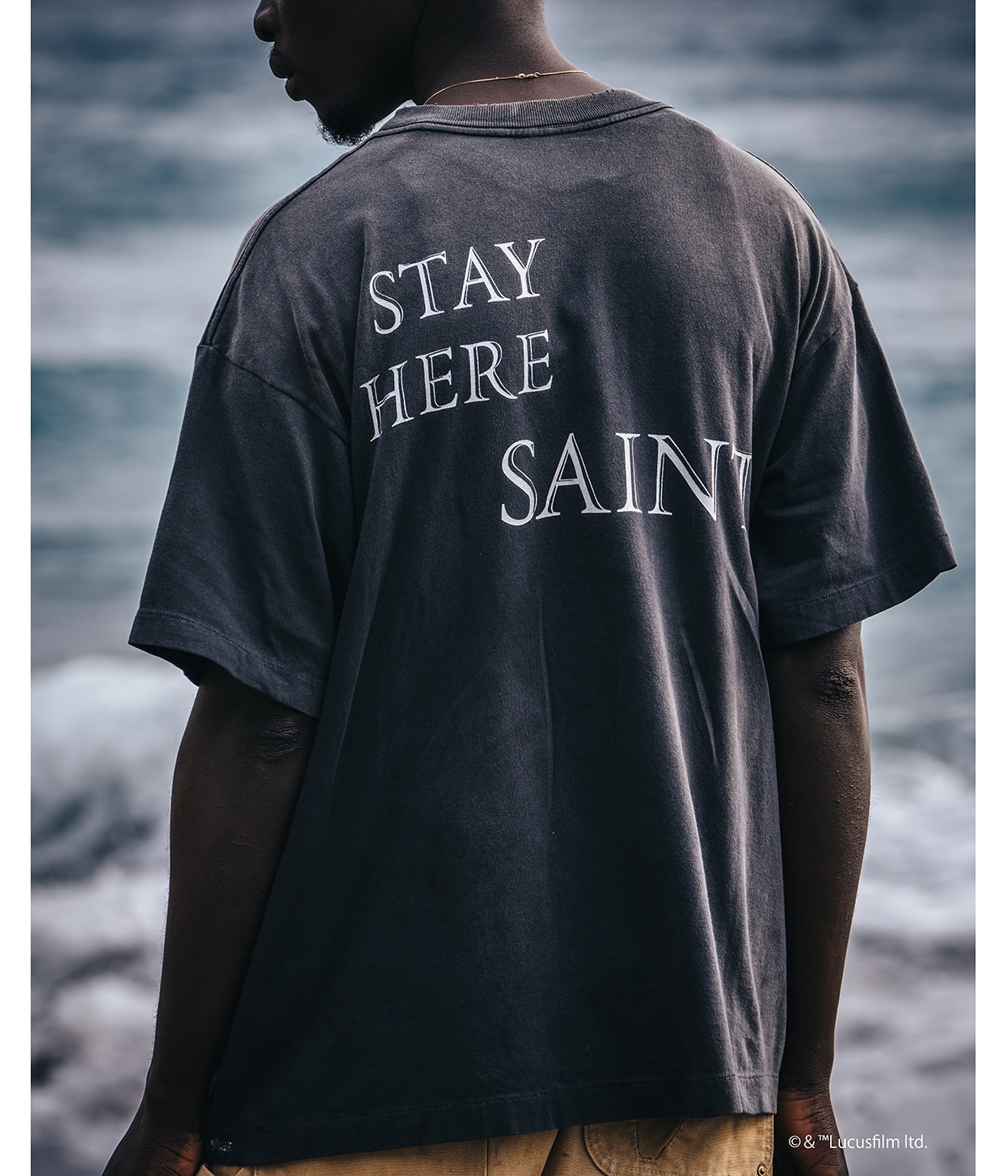 SAINT MICHAEL／セントマイケル／SW_SS STARWARS TEE SAINT MICHAEL＞SW_SS TEE / STARWARS / BLACK | MAKES ONLINE STORE