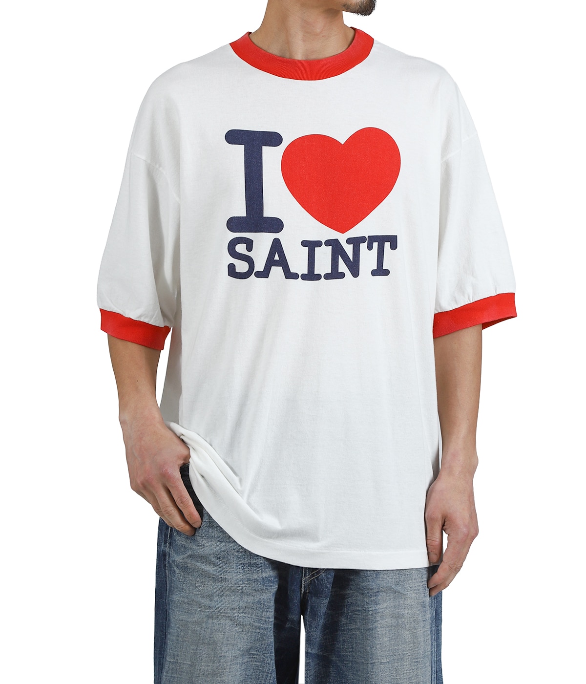 SS T-SHIRT/I LOVE SAINT | SAINT Mxxxxxx(セント マイケル