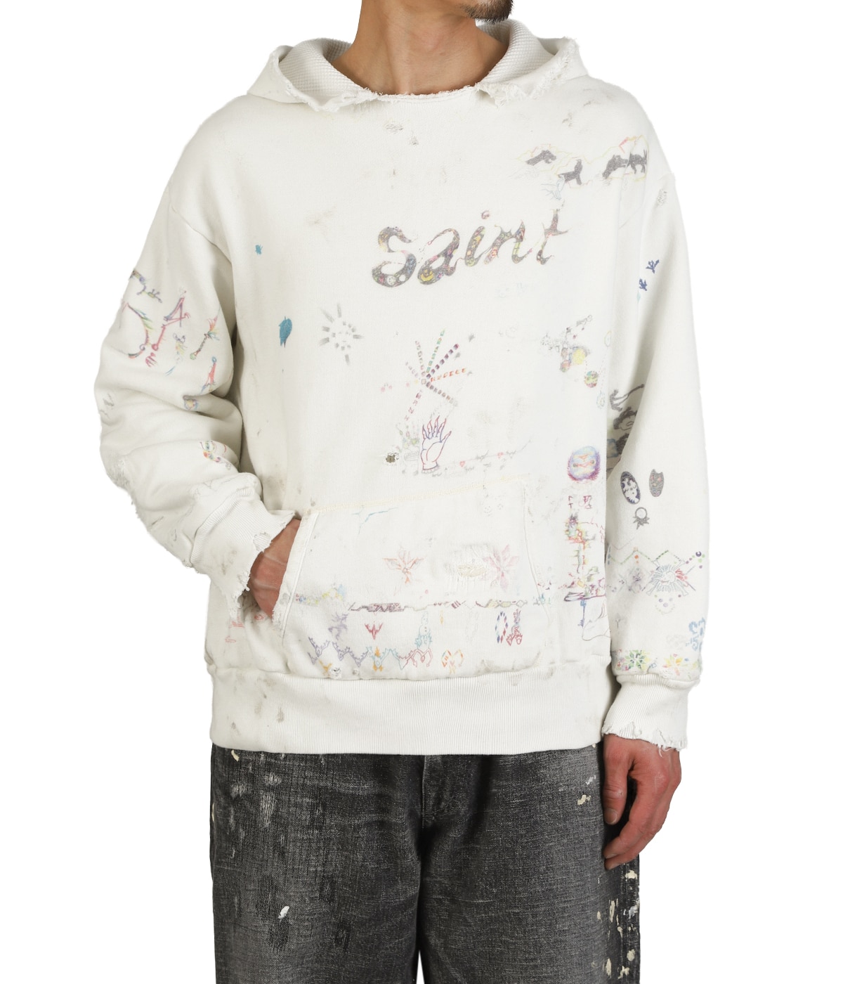 COCO_DOUBLE FACE HOODIE | SAINT Mxxxxxx(セント マイケル