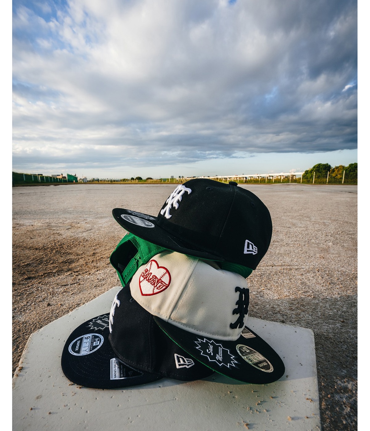 ©SAINT Mxxxxxx ニューエラ セントマイケル SAINT Mxxxxxx NEW ERA × SAINT Mxxxxxx MX Cap Navy