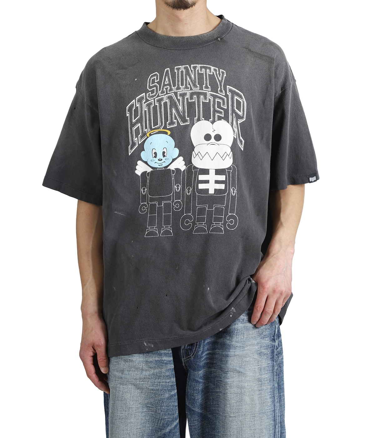 BH_SS TEE/SKULL-K&BABY-M | SAINT Mxxxxxx(セント マイケル