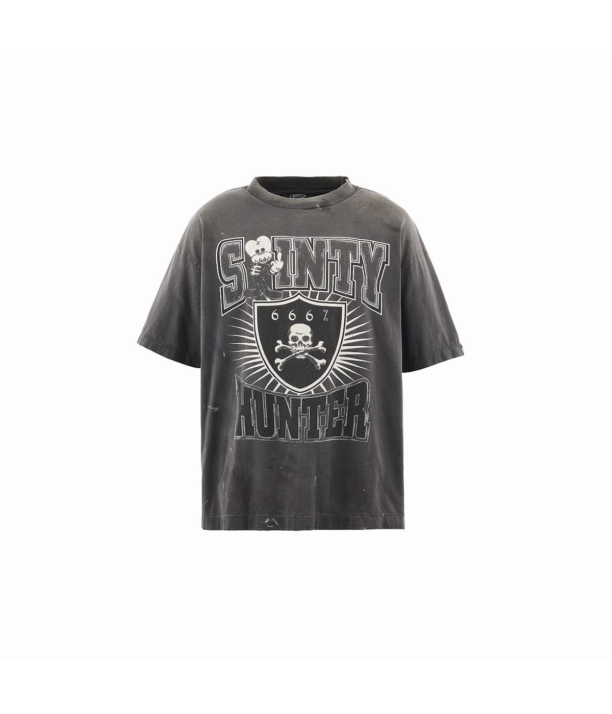 SLAYER Tshirt MICHAELbody 黒 Mサイズ BH_SS T-SHIRT/SAINTY HUNTER | SAINT Mxxxxxx(セント マイケル