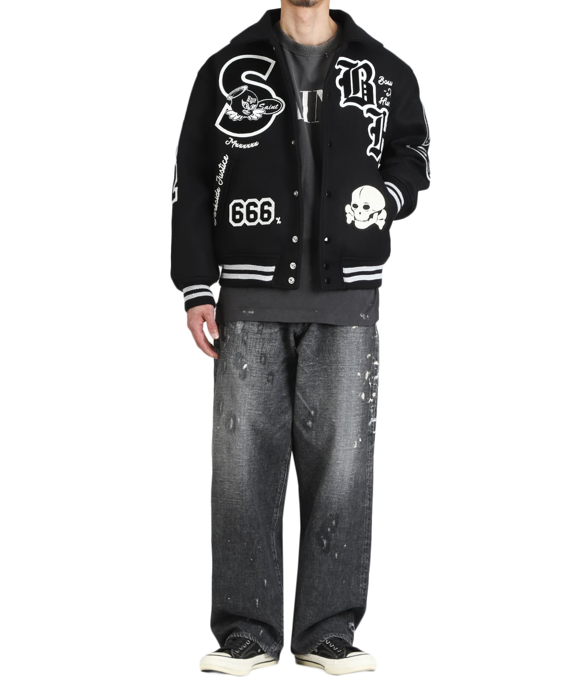 BH_VARSITY JKT/SNT HUNTER | SAINT Mxxxxxx(セント マイケル