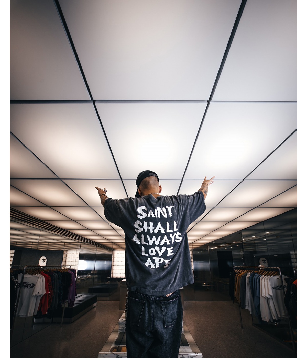 BAPE_MESH CAP | SAINT Mxxxxxx(セント マイケル) / 帽子 キャップ