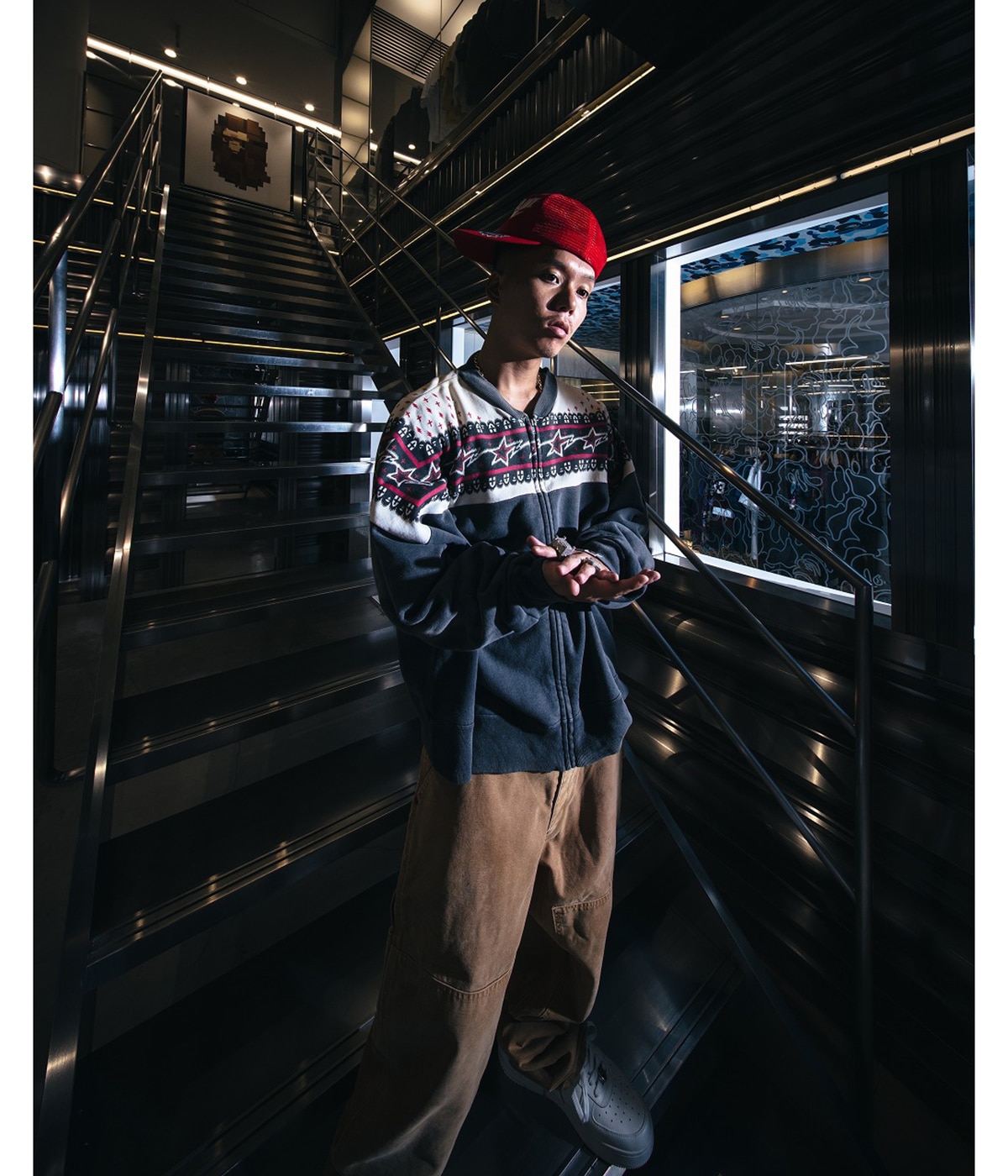 BAPE_MESH CAP | SAINT Mxxxxxx(セント マイケル) / 帽子 キャップ