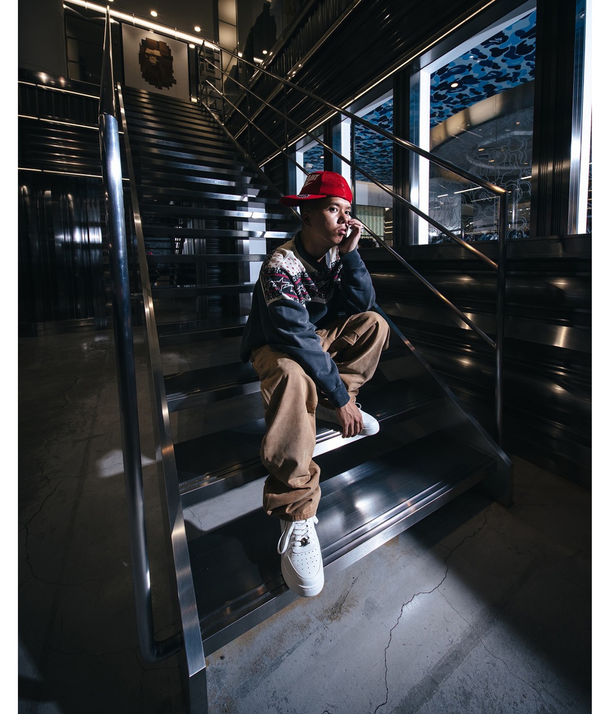 BAPE_MESH CAP | SAINT Mxxxxxx(セント マイケル) / 帽子 キャップ