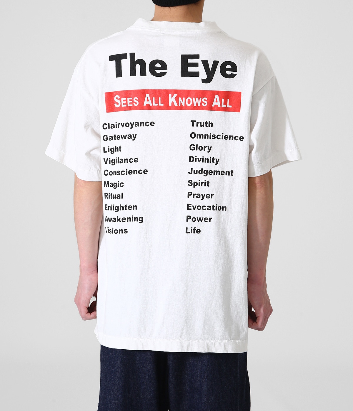 関税送料込★SAINT Mxxxxxx EYE Tシャツ SAINT Mxxxxxx]SS TEE/EYE/WHITE(SM-HR1-0000-021) – R&Co.