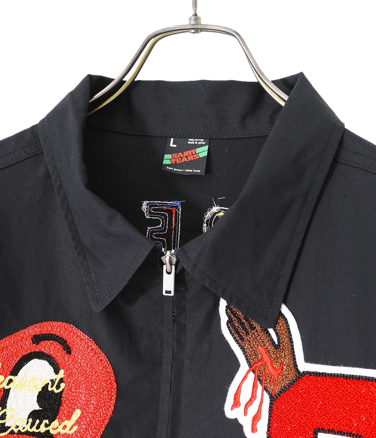 めーぷる様 スカルグラフィック総柄ニット｜MEN｜251GAC70-291I｜AZUL BY