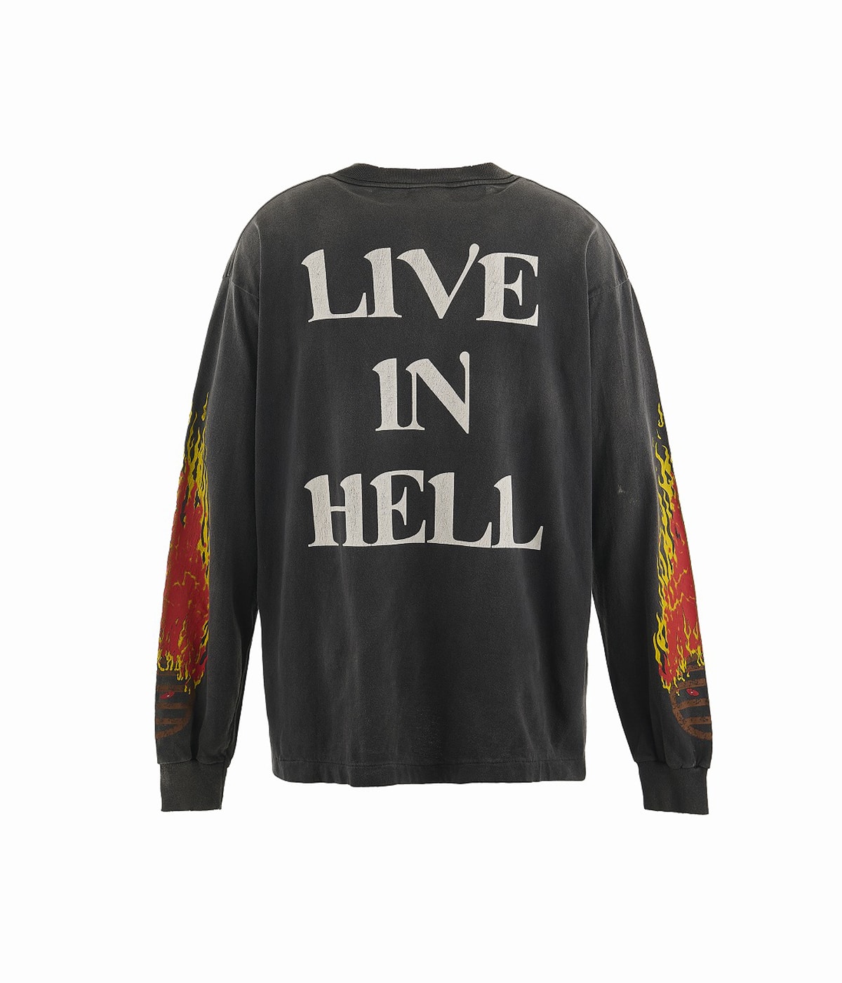 トップス SAINT MICHAEL / BR_LS TEE BORN SAINT LS TEE/LIVE IN HELL | SAINT Mxxxxxx(セント マイケル