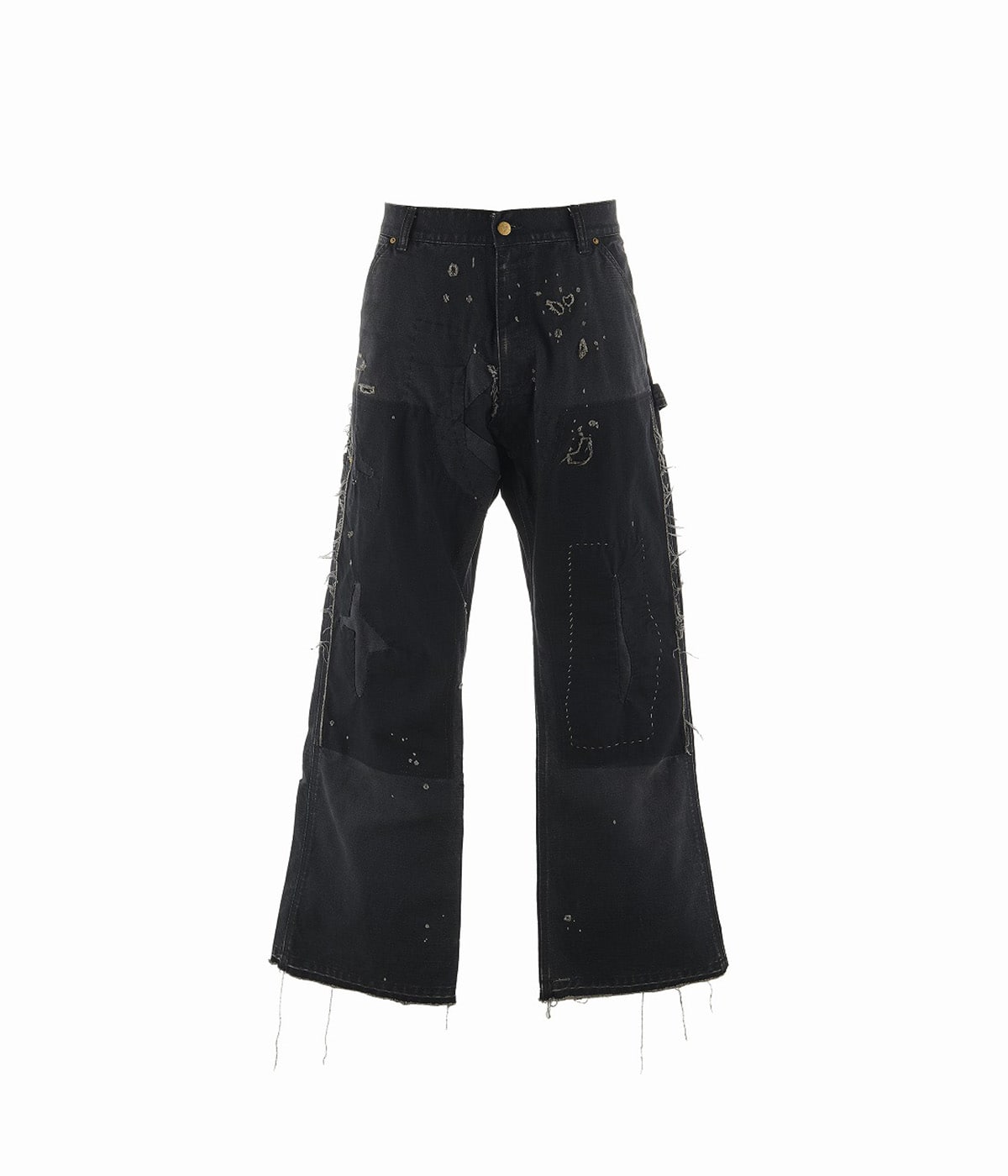 ウーロン　MC works フィッシングパンツ ブラック L ウーロン様専用 MC works フィッシングパンツ ブラック L - メルカリ