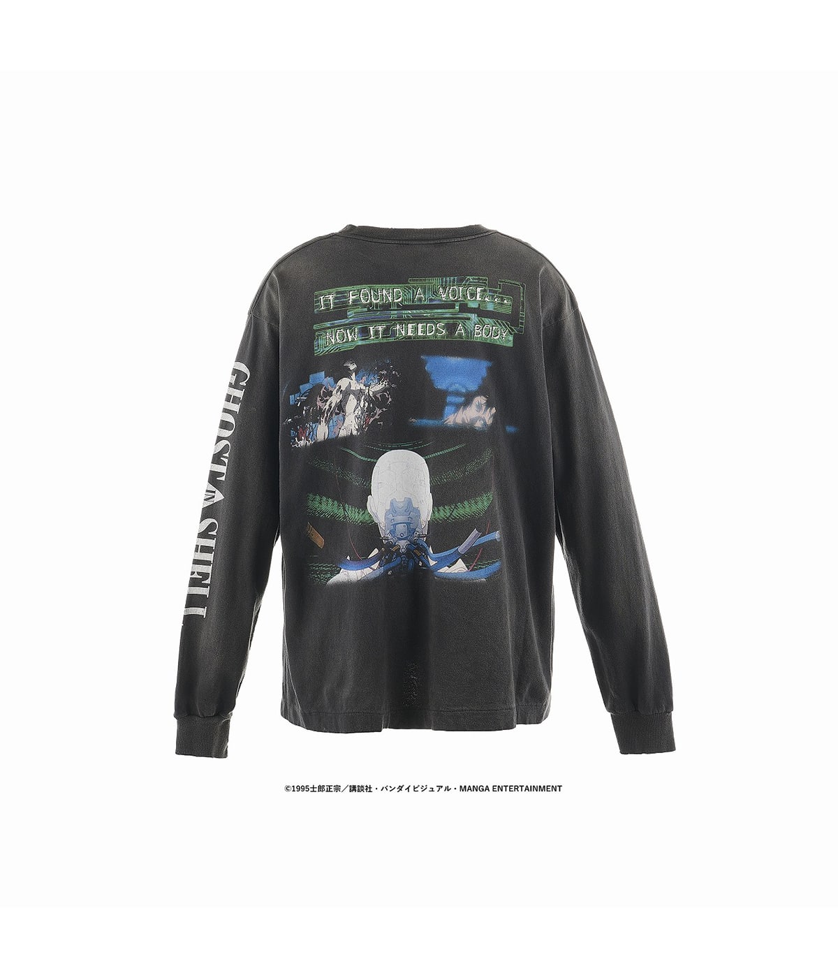 国内発送☆Saint Mxxxxxx☆GS_LS TEE/ILYA GITS/BLACK ROYAL FLASH｜SAINT MICHAEL/セントマイケル/GS_LS TEE/ILYA