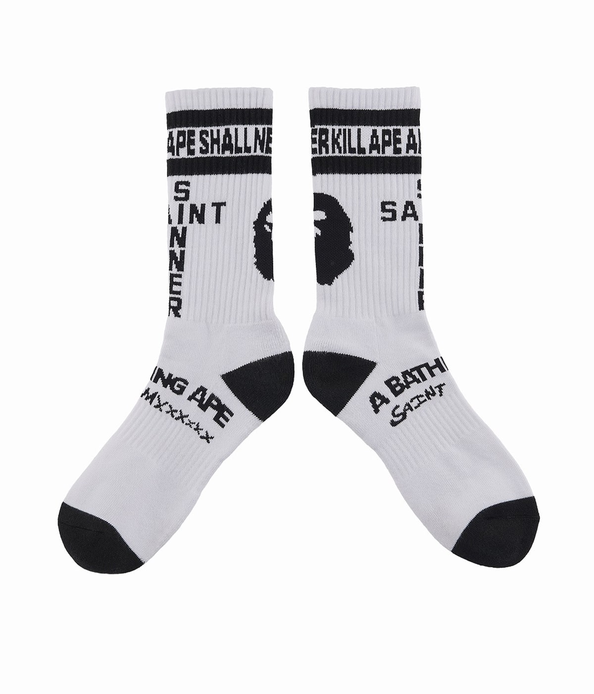 【SAINT Mxxxxxx/セントマイケル】×BAPE(R) ハット セントマイケル SAINT Mxxxxxx A BATHING APE_ x SAINT Mxxxxxx