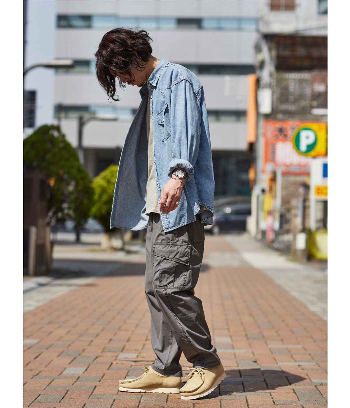 STONEMASTER ストーンマスター　別注TERRAINカーゴパンツ ROKX ストーンマスター TERRAIN CARGO PANT CORDURA DENIM SM