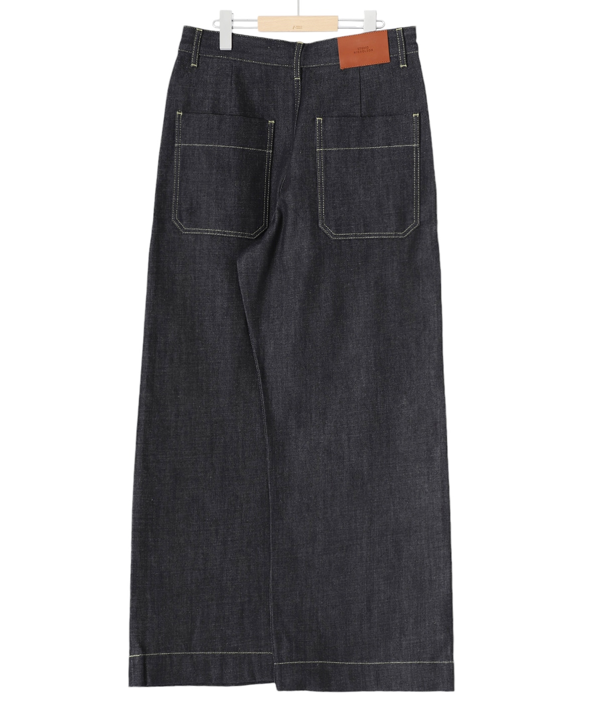 PYAD SELVEDGE DENIM SUEDE HEAD SLACK | STUDIO NICHOLSON