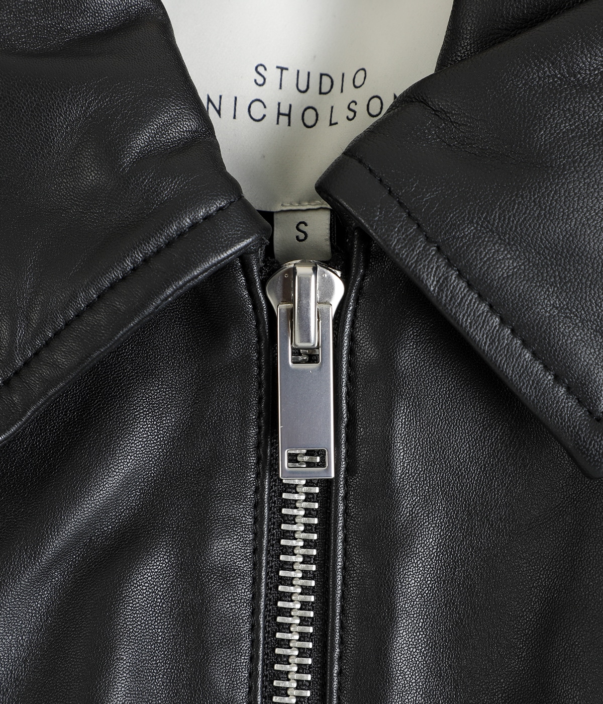 LEATHER BOMBER JACKET - PISTON - | STUDIO NICHOLSON(スタジオ
