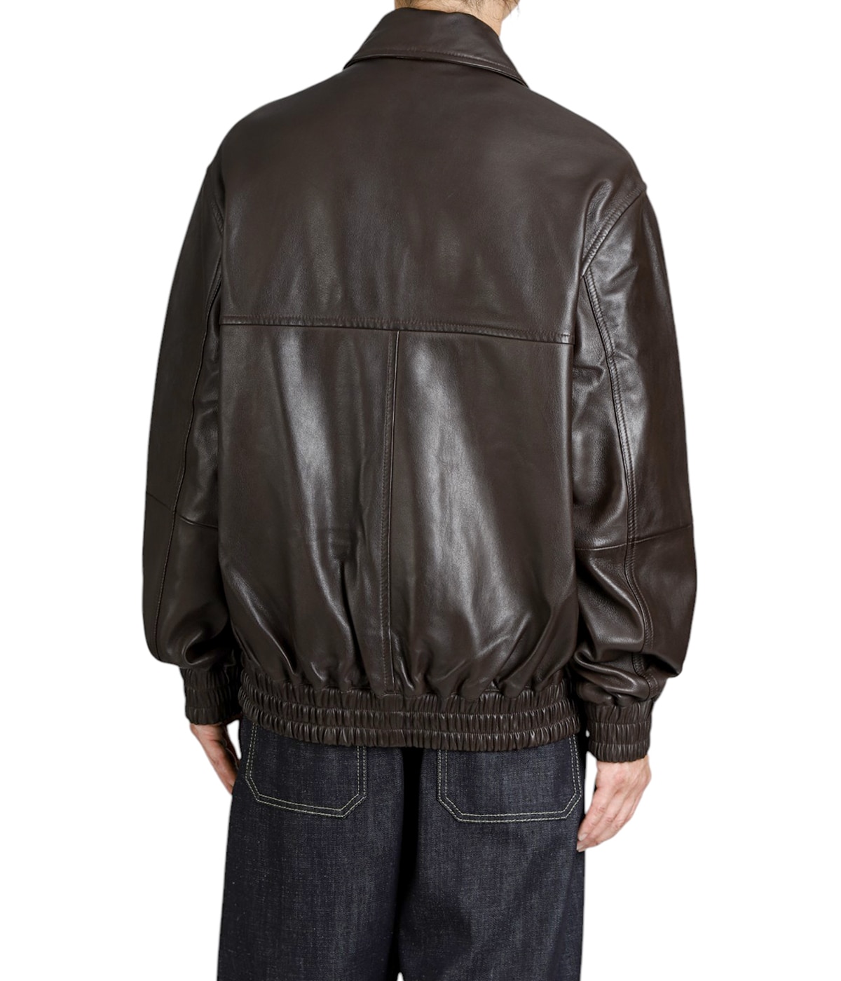 LEATHER BOMBER JACKET - PISTON - | STUDIO NICHOLSON(スタジオ