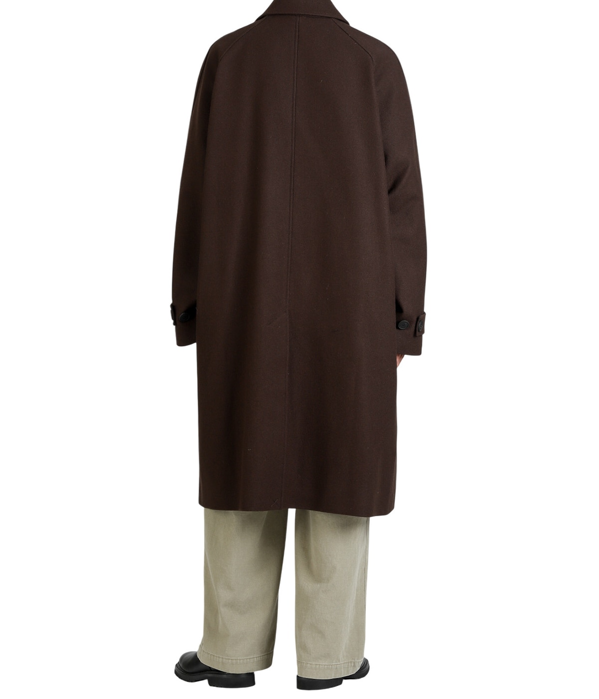RAGLAN WOOL COAT - MELTON WOOL - | STUDIO NICHOLSON(スタジオ