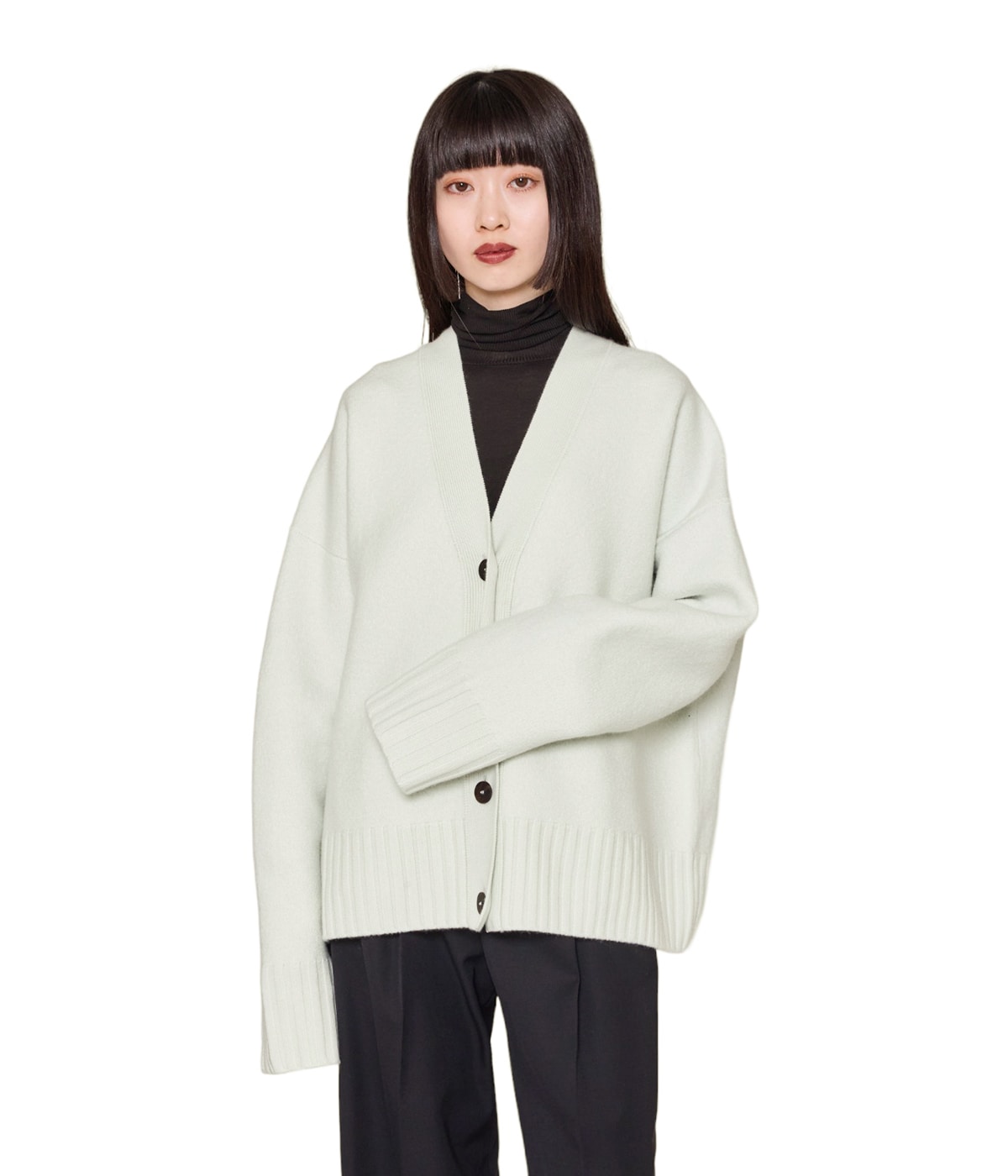 レディース】BOILED WOOL CARDIGAN | STUDIO NICHOLSON(スタジオ