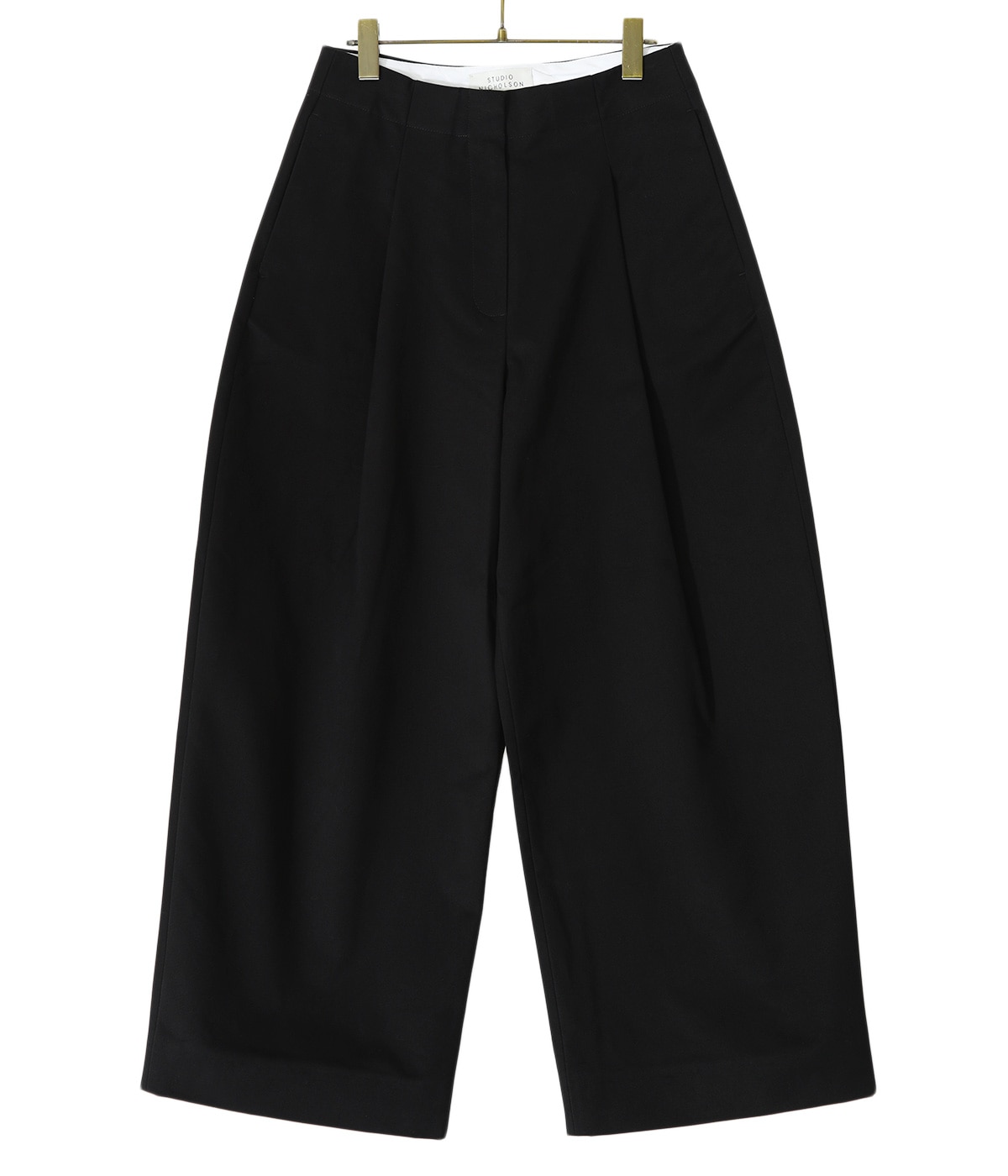 レディース】PEACHED COTTONTWILL VOLUME PANTS | STUDIO
