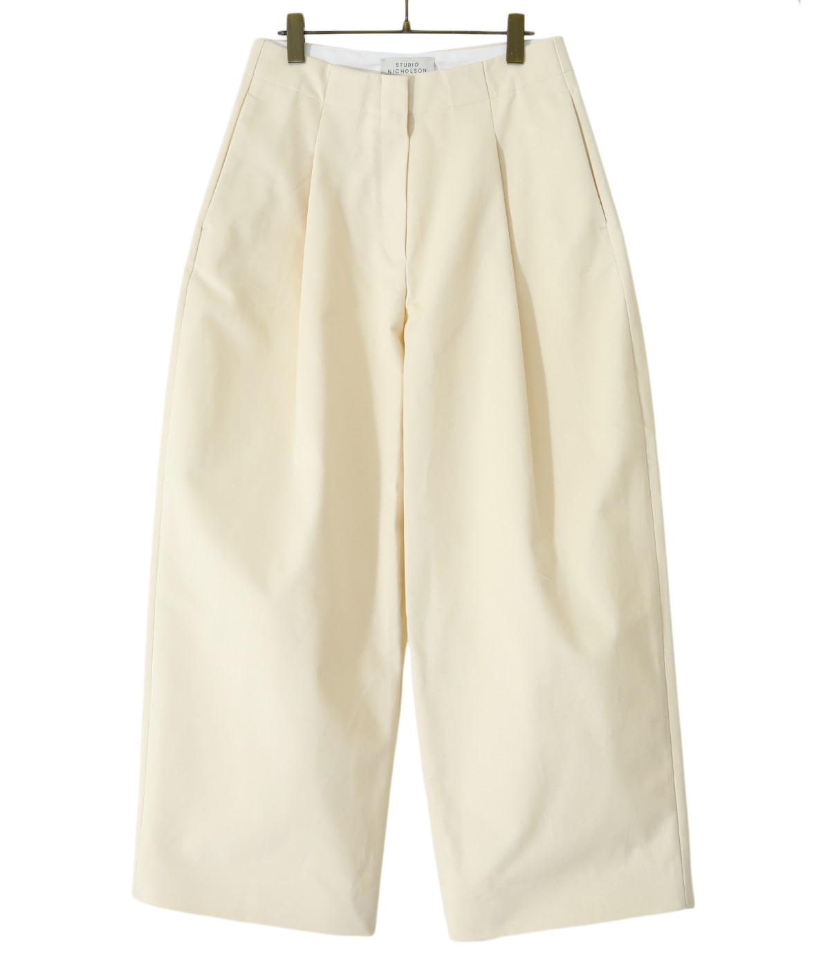 レディース】PEACHED COTTONTWILL VOLUME PANTS | STUDIO