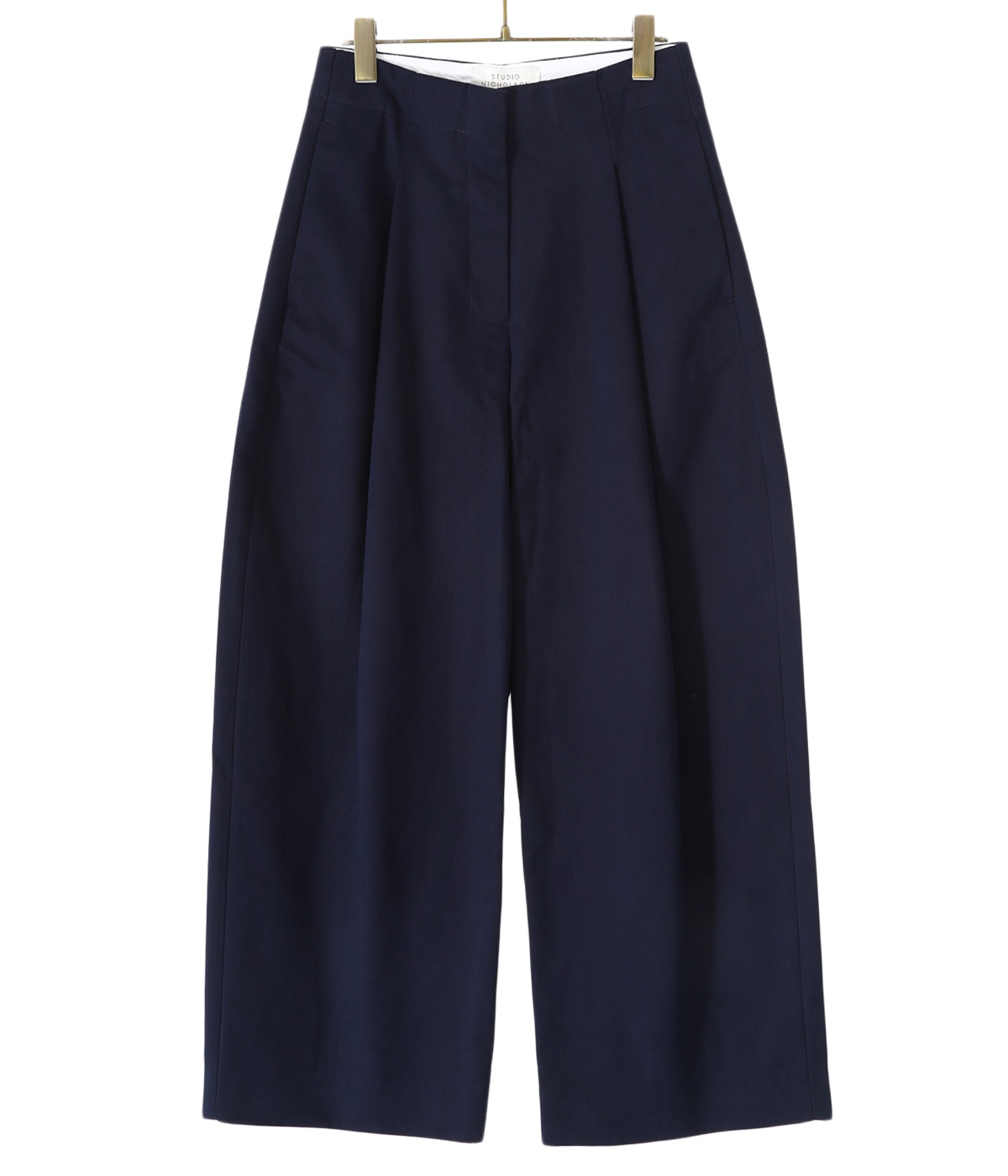 レディース】PEACHED COTTONTWILL VOLUME PANTS | STUDIO