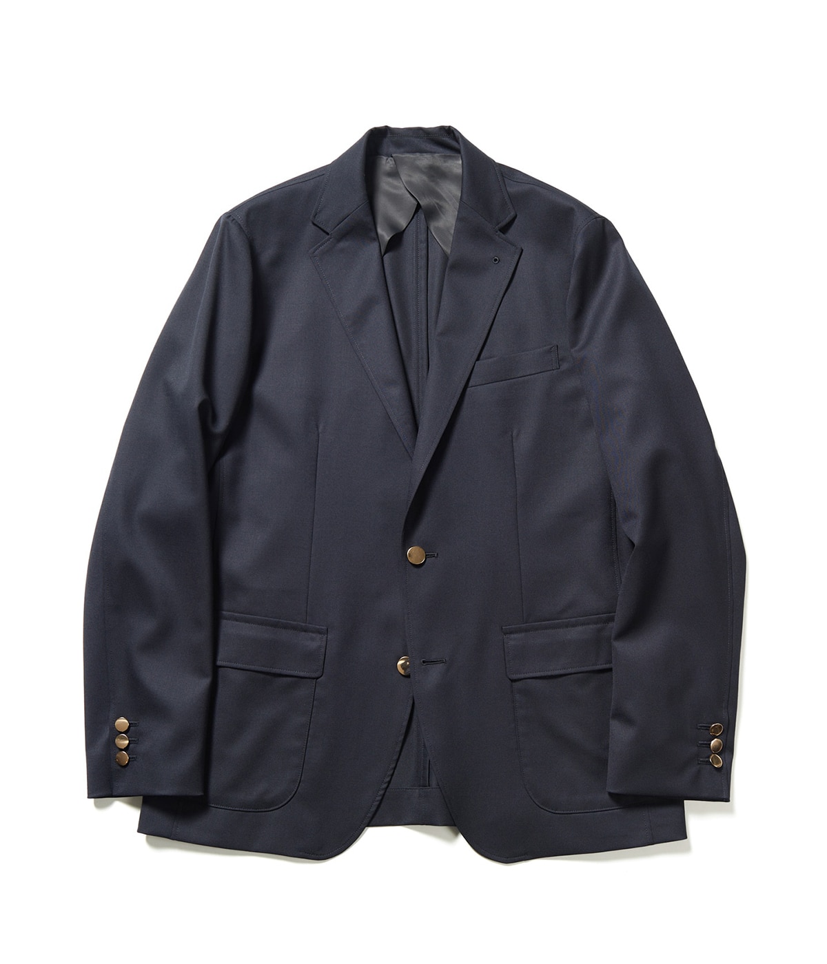 【SOPHNET. 】HOPSACK ソフ　セットアップ　ネイビー SOPHNET．(ソフネット) STRETCH WOVEN CLOTH ZIP HOODED JACKET
