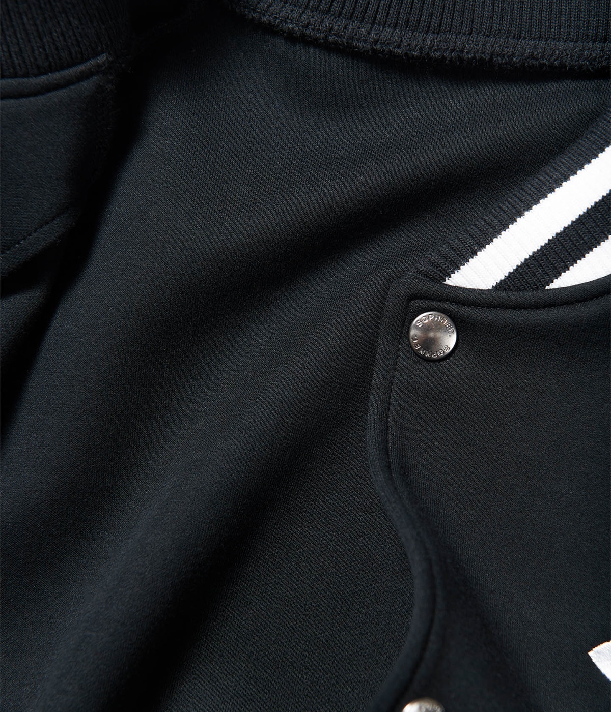 ジャケット・アウター SOPHNET. KNIT SP LOGO VARSITY JACKET COMPACT DOUBLE KNIT SP LOGO VARSITY JACKET | SOPHNET.(ソフ