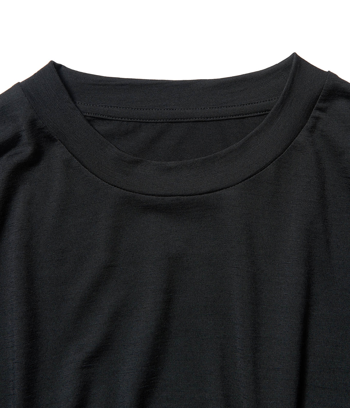 WASHABLE WOOL HEM RIBBED L/S TOP | SOPHNET.(ソフネット