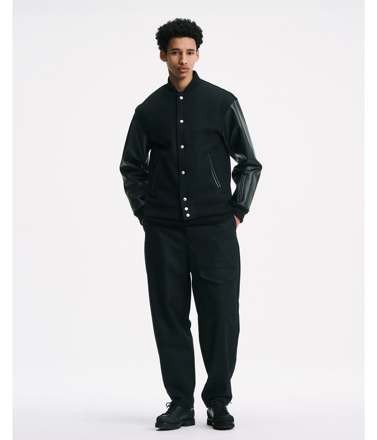 MELTON LAMBSWOOL VARSITY JACKET | SOPHNET.(ソフネット) / アウター