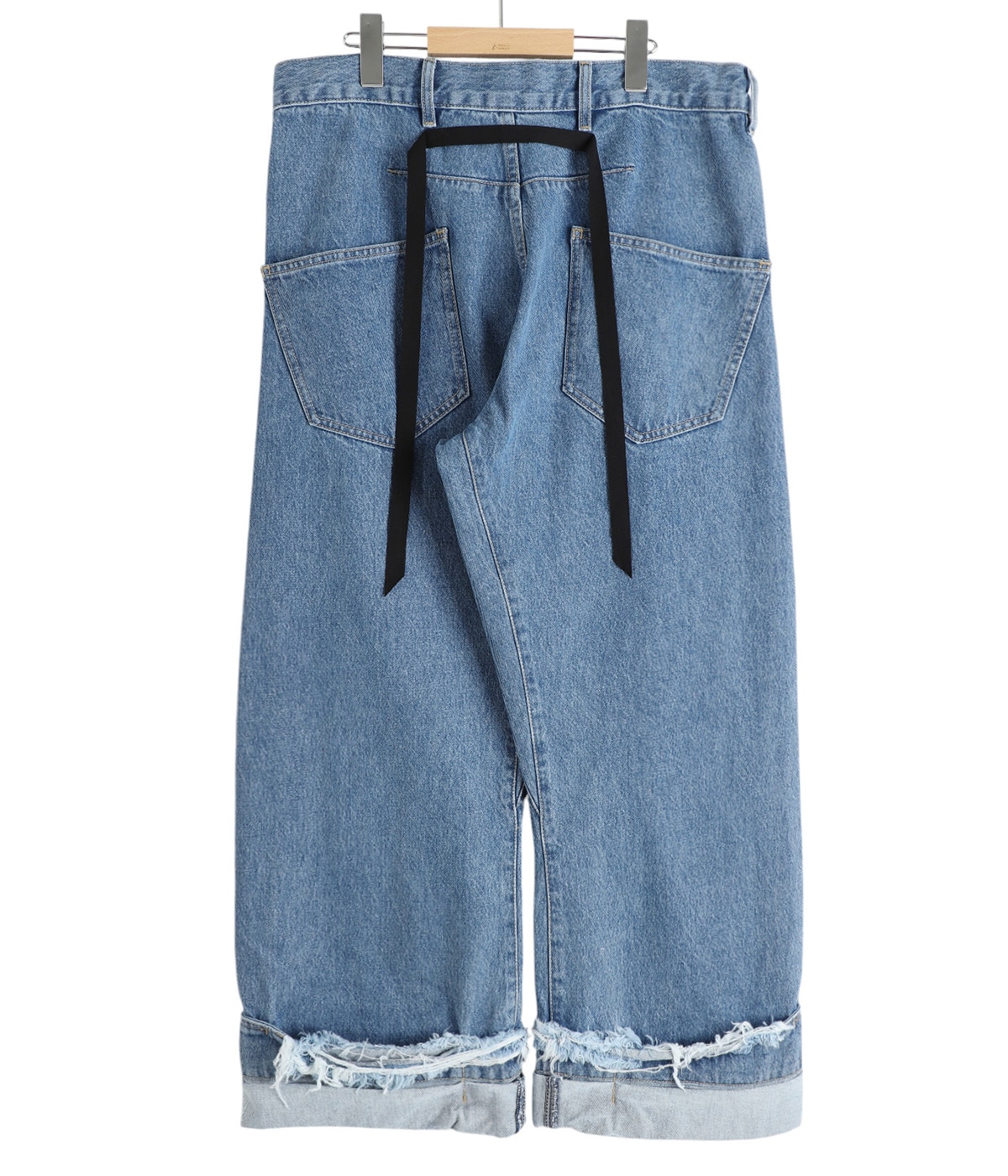 DEAN BLUE / Oversized denim trousers | MARINA YEE(マリナ