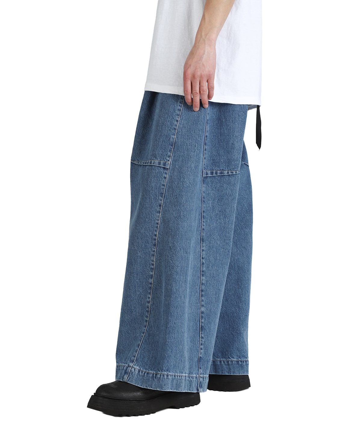 DEAN JULIUS / Wide-legged denim trousers | MARINA YEE(マリナ・イー
