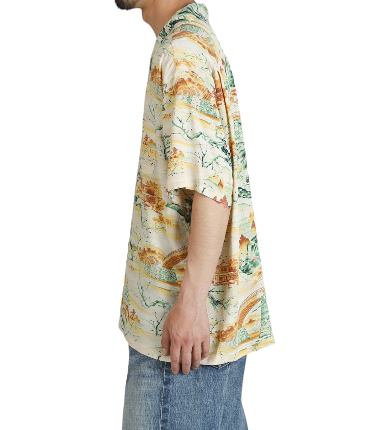 Sun.to.Sea専用 SCENERY OF JAPAN“ S/S RAYON HAWAIIAN SHIRT | SUN SURF