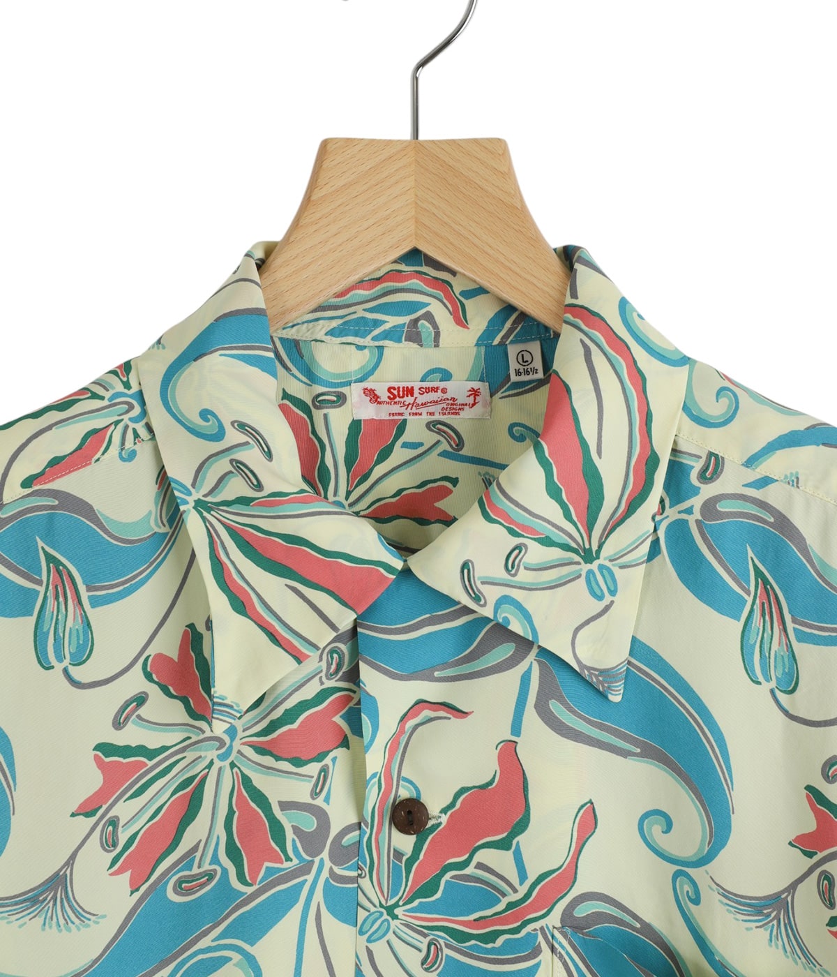 SPIDER LILY“ S/S RAYON HAWAIIAN SHIRT | SUN SURF(サンサーフ