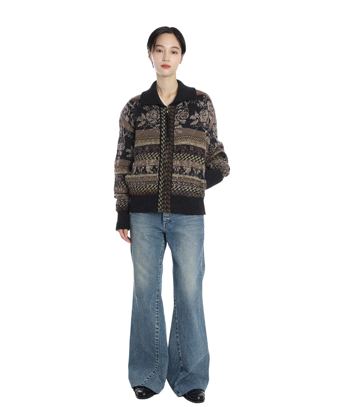 JACQUARD CARDIGAN | TANAKA(タナカ) / トップス カーディガン