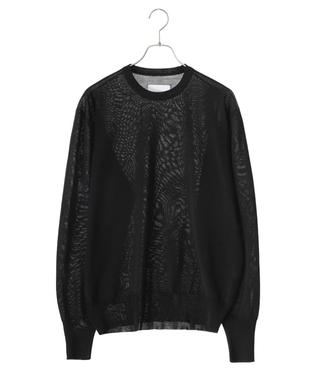 WOOL SILK KNIT CREW NECK LS | ssstein(シュタイン) / トップス
