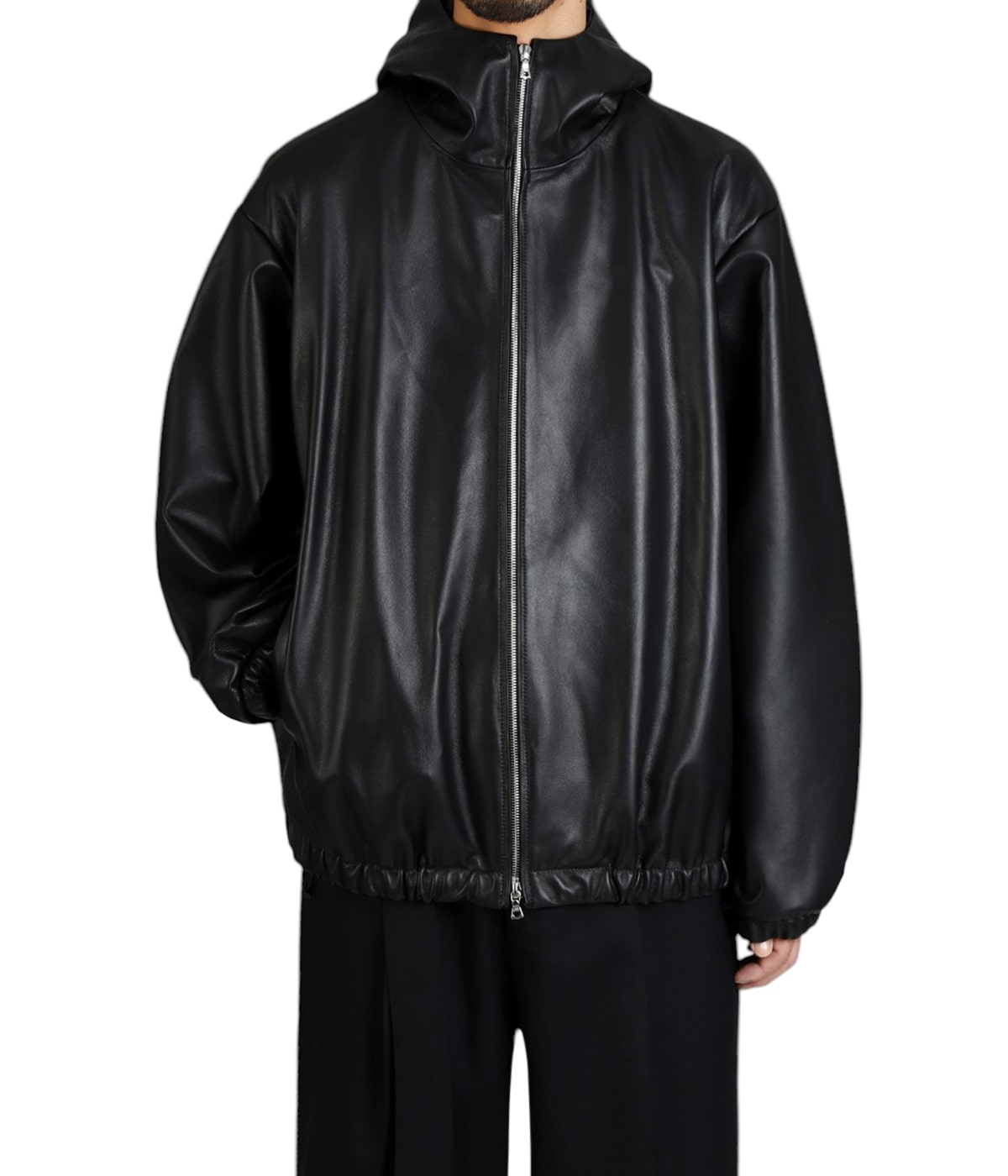 レザージャケット・コート Gold Leather Short Biker Jacket 革ジャン メンズ レザージャケット ライダース ジャケット
